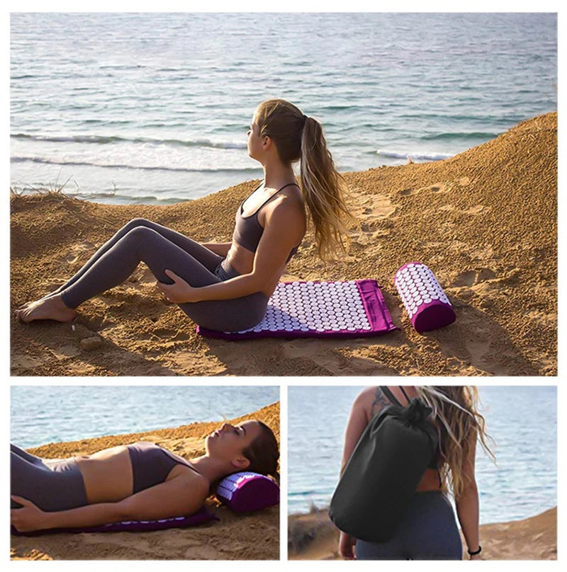 Acupressure Mat & Pillow Set
