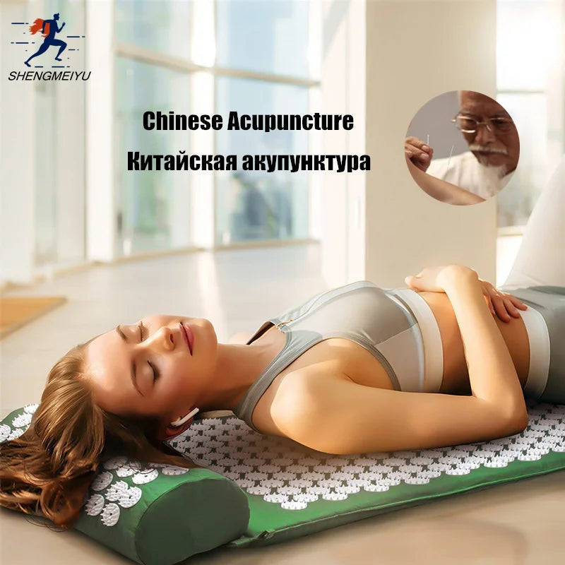 Acupressure Mat & Pillow Set
