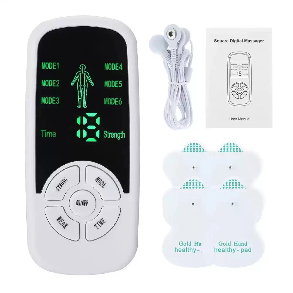 EMS Muscle Therapy Stimulator — 6 Modes
