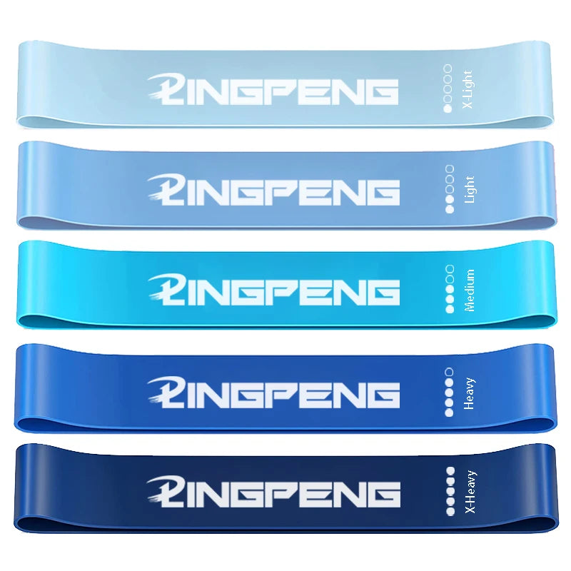 Resistance Loop Bands — Set of 5 Strengths
