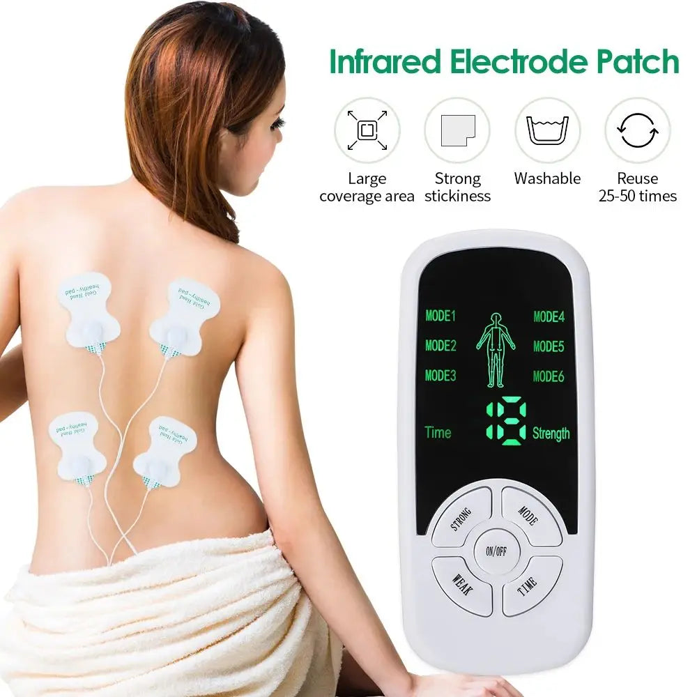 EMS Muscle Therapy Stimulator — 6 Modes