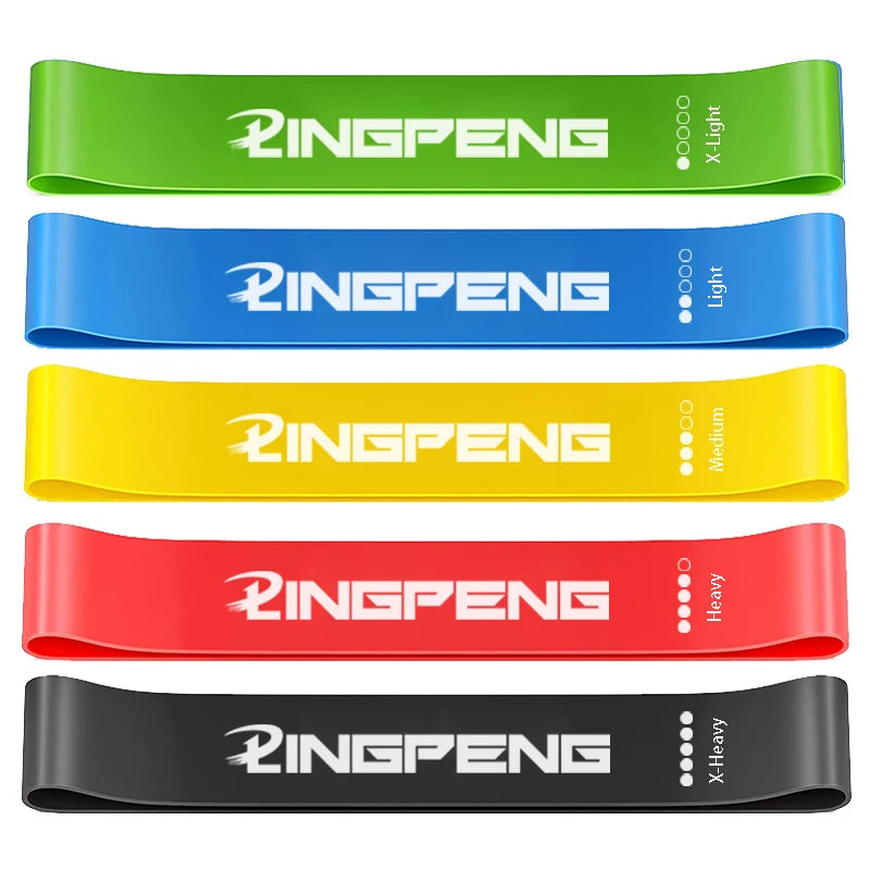 Resistance Loop Bands — Set of 5 Strengths
