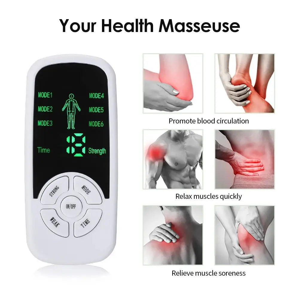 EMS Muscle Therapy Stimulator — 6 Modes